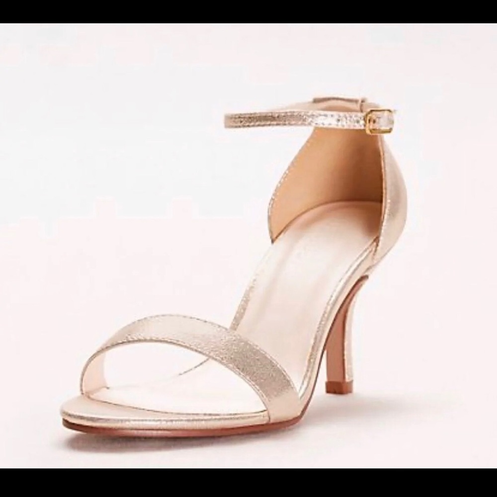 David’s bridal high heels size 8
